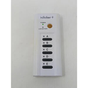 iClicker Plus + Student Classroom Remote Response System - School Model RLR15